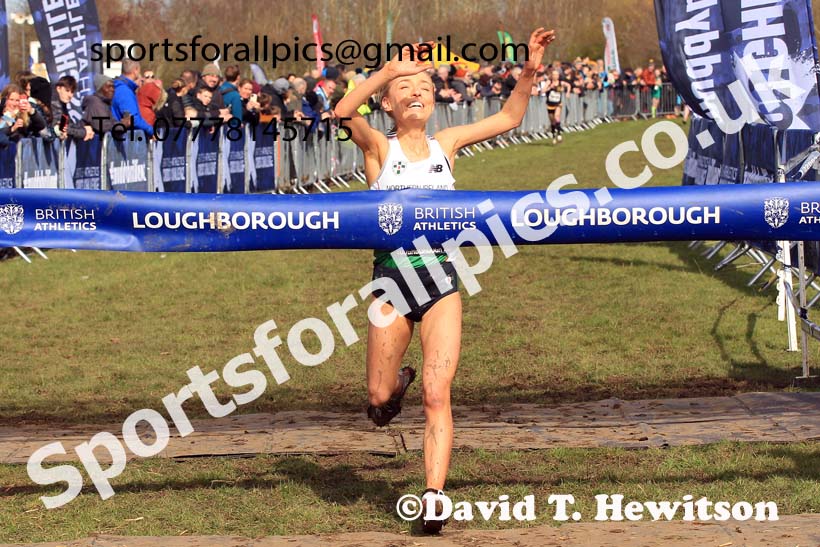 Senior Womens 2023 UK CAU Inter Counties Cross Country Champs, Prestwold Hall, Loughborough. Photo: David T. Hewitson/Sports for All Pics